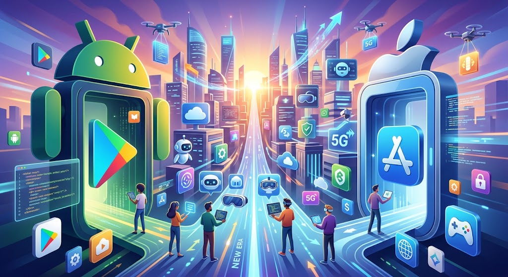 Mobil Uygulama Dünyasında Yeni Dönem: Google Play ve App Store'un Geliştiricilere Sunduğu En Yeni Özellikler